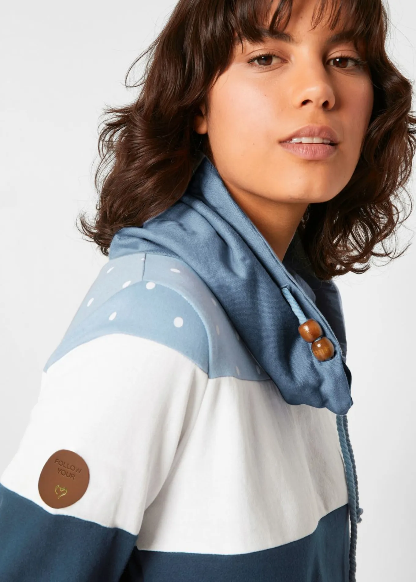 Vestido tipo sudadera
