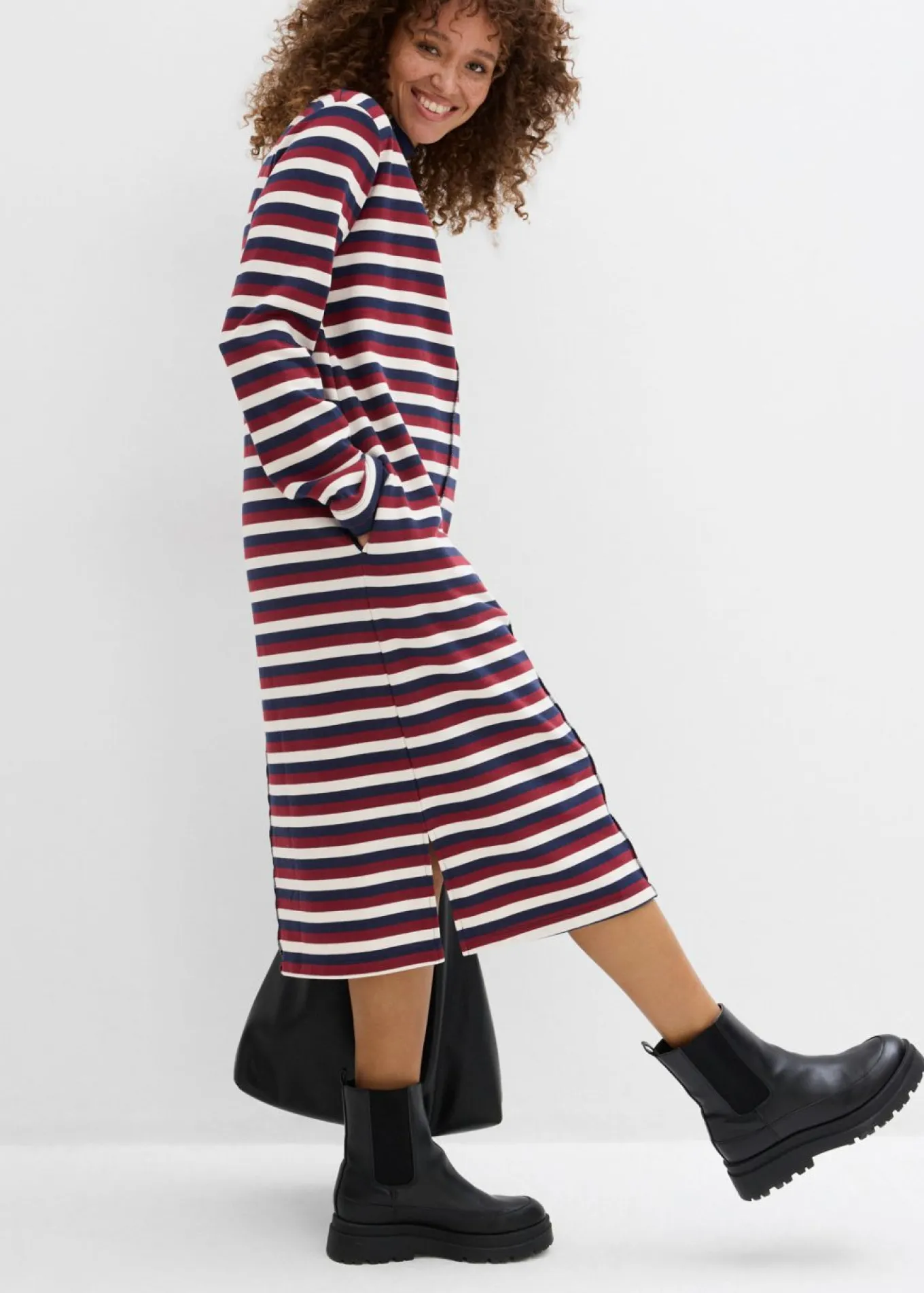 Vestido tipo sudadera