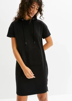 Vestido tipo sudadera con capucha