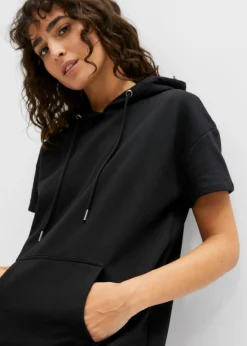 Vestido tipo sudadera con capucha
