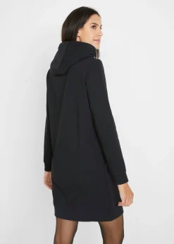 Vestido tipo sudadera con capucha