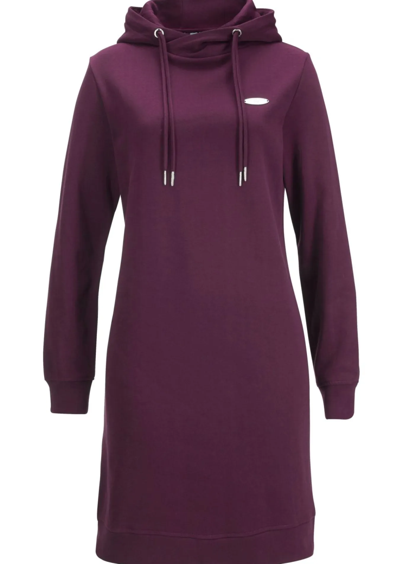 Vestido tipo sudadera con capucha