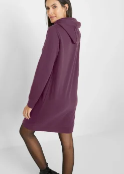 Vestido tipo sudadera con capucha