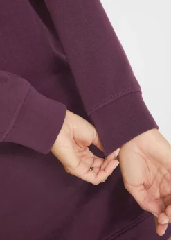 Vestido tipo sudadera con capucha
