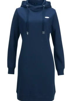 Vestido tipo sudadera con capucha