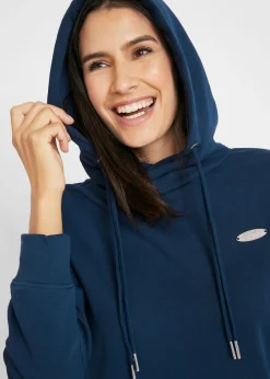 Vestido tipo sudadera con capucha