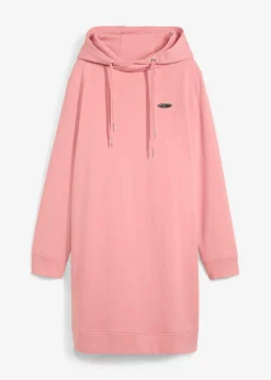 Vestido tipo sudadera con capucha