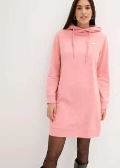 Vestido tipo sudadera con capucha