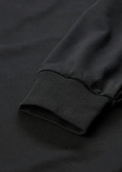 Vestido tipo sudadera con mangas abullonadas