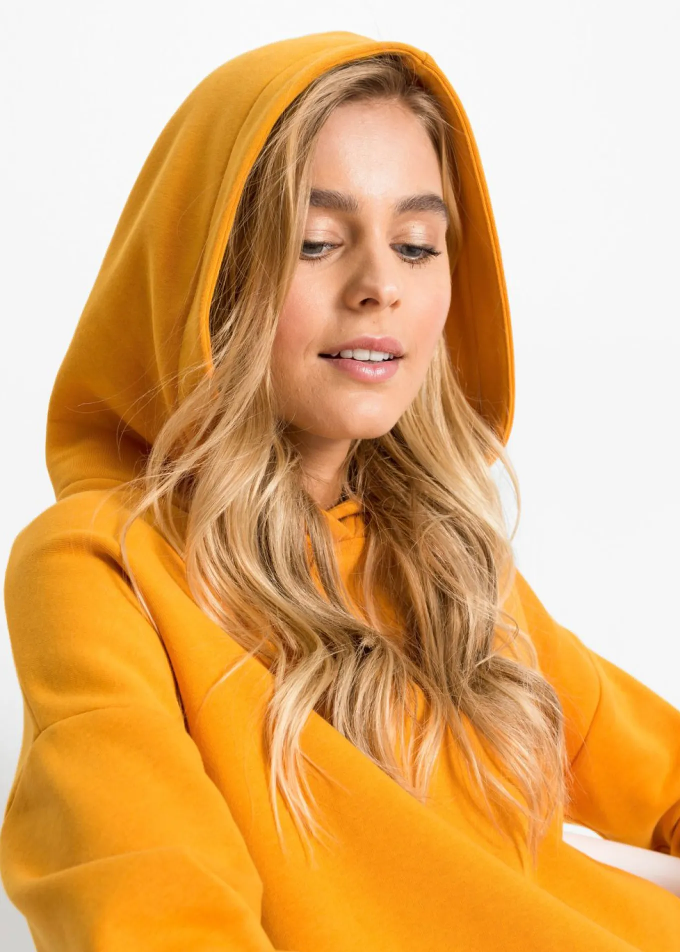 Vestido tipo sudadera con aspecto 2 en 1