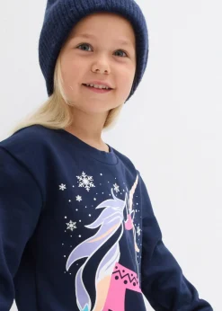 Vestido tipo sudadera de algodón puro