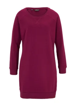 Vestido tipo sudadera de felpa suave
