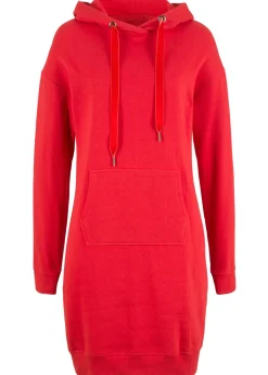Vestido tipo sudadera de algodón puro