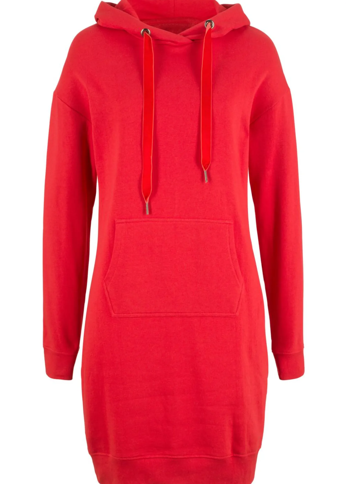 Vestido tipo sudadera de algodón puro
