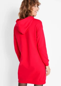 Vestido tipo sudadera de algodón puro