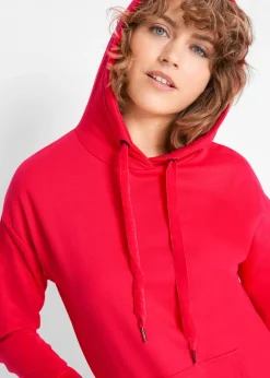 Vestido tipo sudadera de algodón puro
