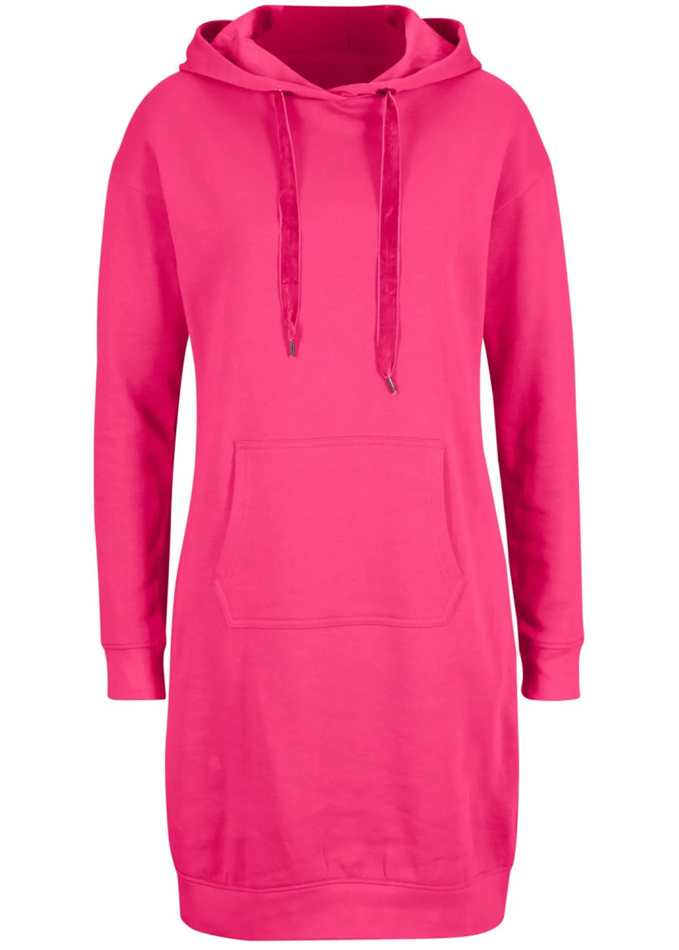 Vestido tipo sudadera de algodón puro