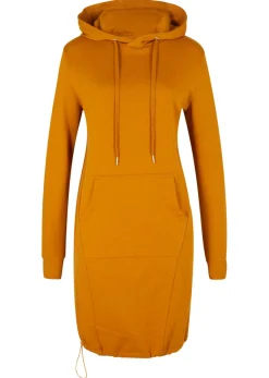 Vestido tipo sudadera de mezcla de algodón
