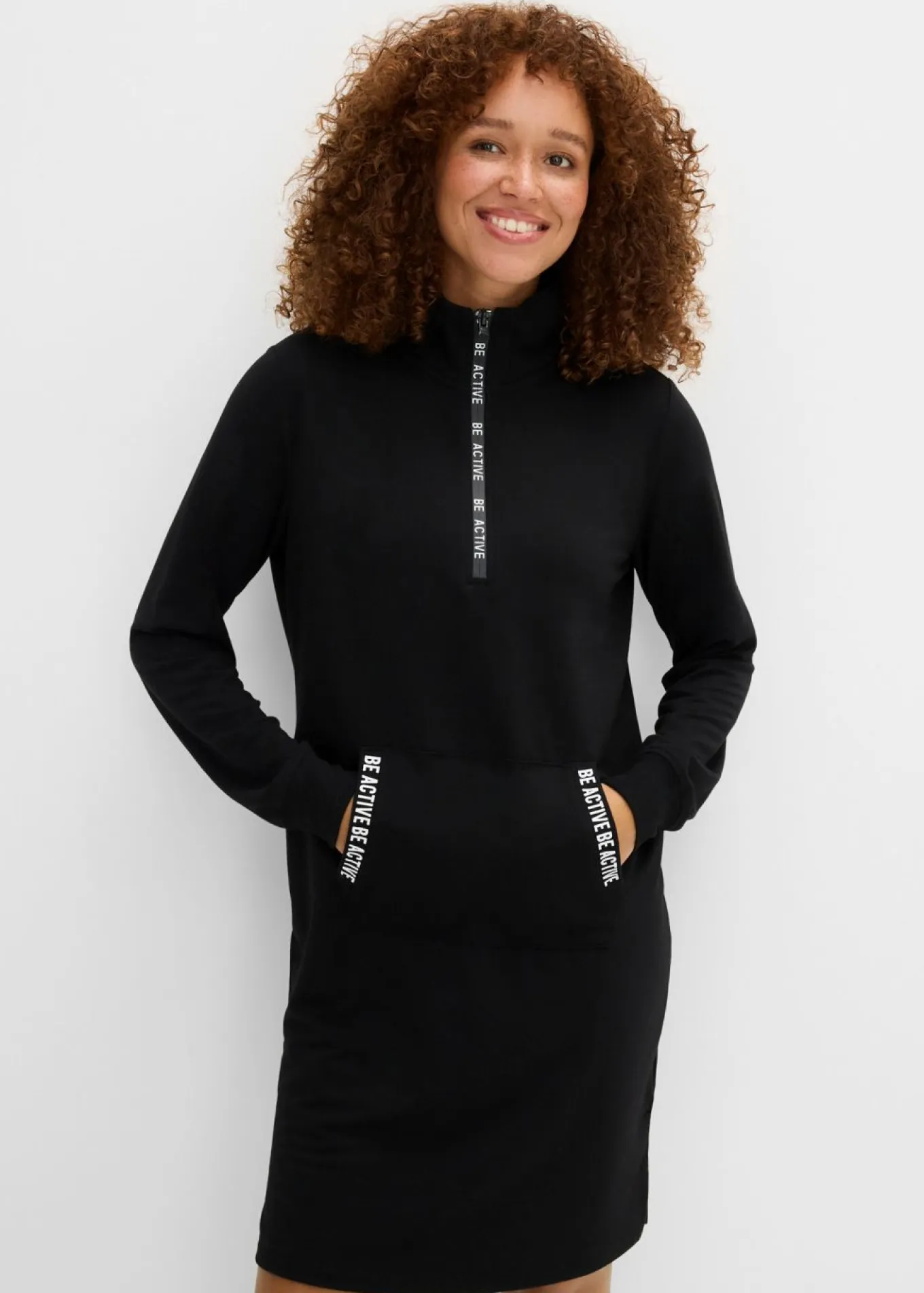 Vestido tipo sudadera suave