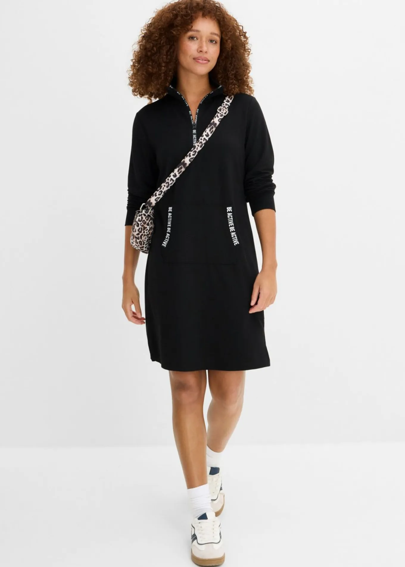 Vestido tipo sudadera suave