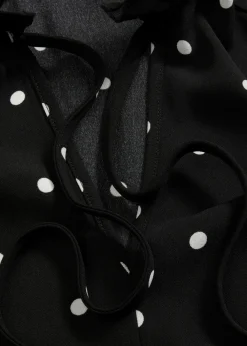 Vestido tipo túnica con lazo