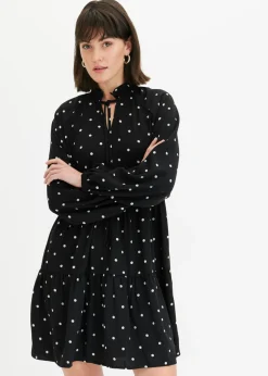 Vestido tipo túnica con lazo