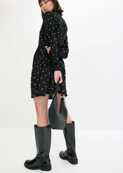 Vestido tipo túnica con lazo