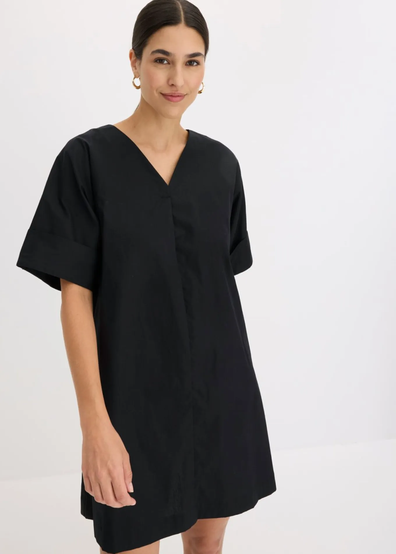 Vestido tipo túnica de algodón orgánico puro