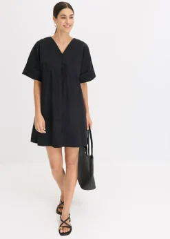 Vestido tipo túnica de algodón orgánico puro