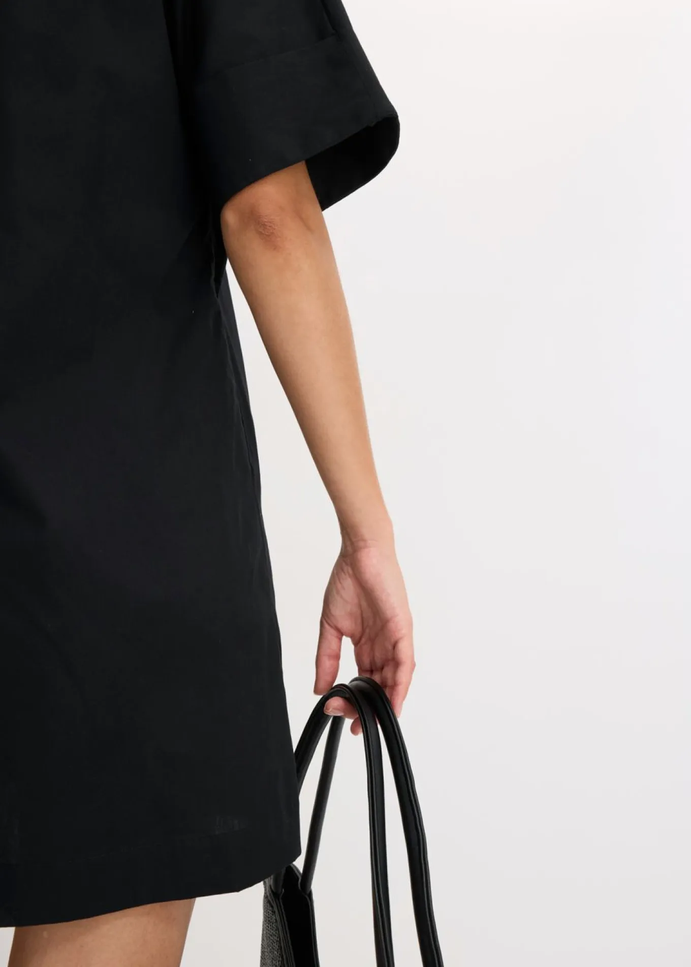 Vestido tipo túnica de algodón orgánico puro