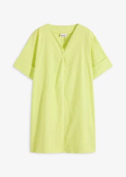 Vestido tipo túnica de algodón orgánico puro