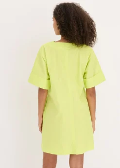 Vestido tipo túnica de algodón orgánico puro