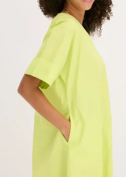 Vestido tipo túnica de algodón orgánico puro
