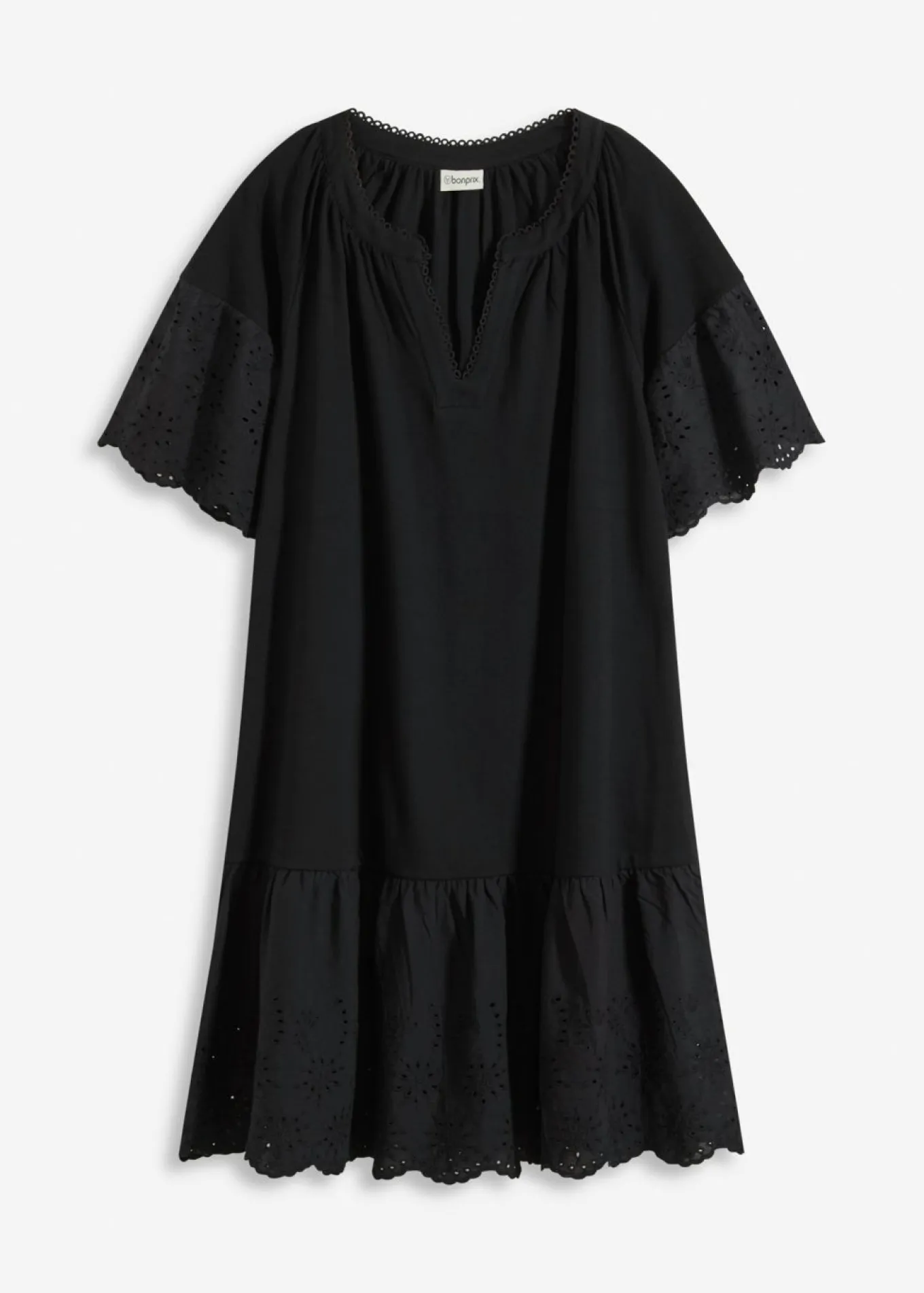 Vestido tipo túnica de algodón orgánico puro
