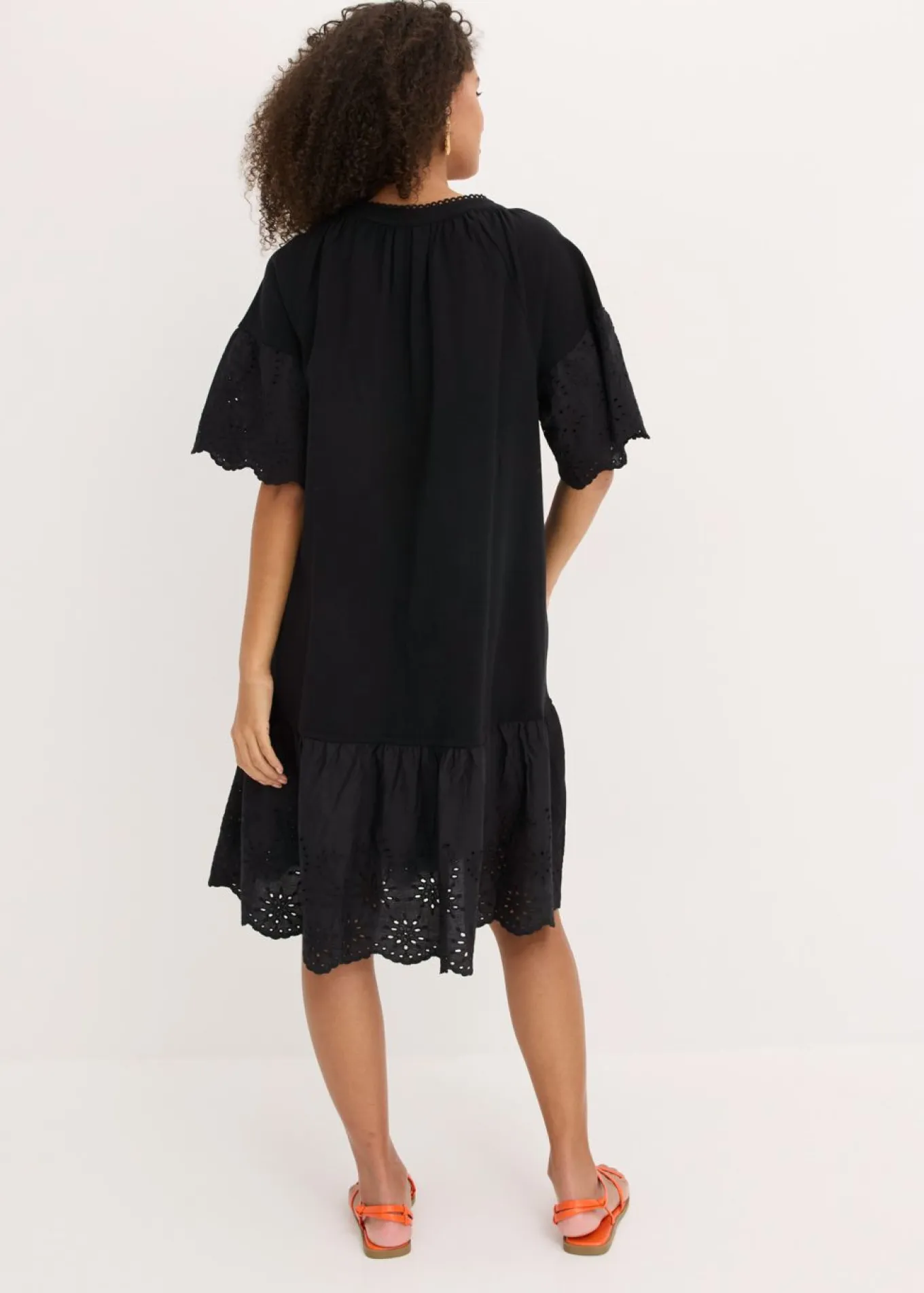 Vestido tipo túnica de algodón orgánico puro