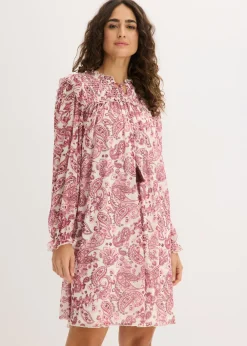 Vestido tipo túnica de malla suave