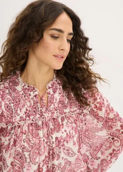 Vestido tipo túnica de malla suave