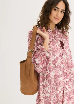 Vestido tipo túnica de malla suave