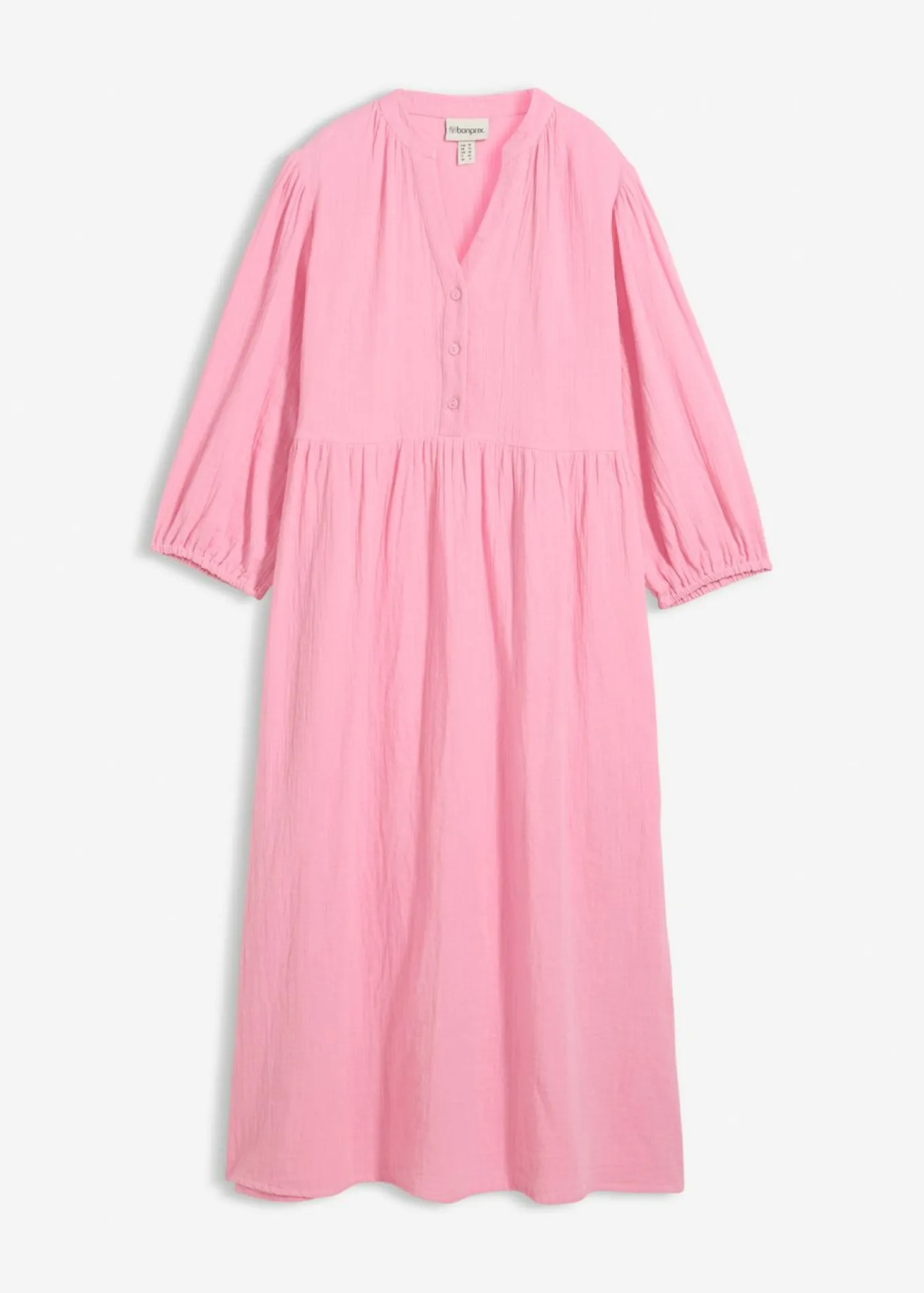 Vestido tipo túnica de muselina suave