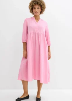 Vestido tipo túnica de muselina suave
