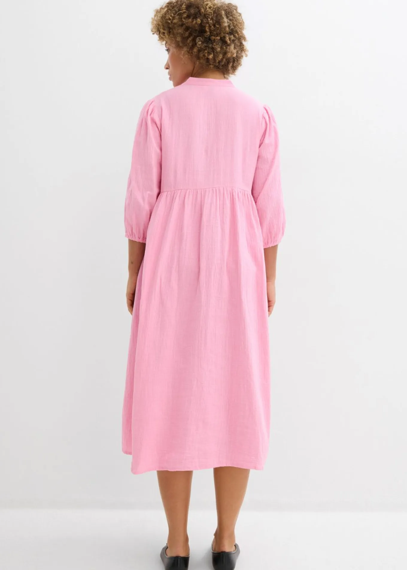 Vestido tipo túnica de muselina suave