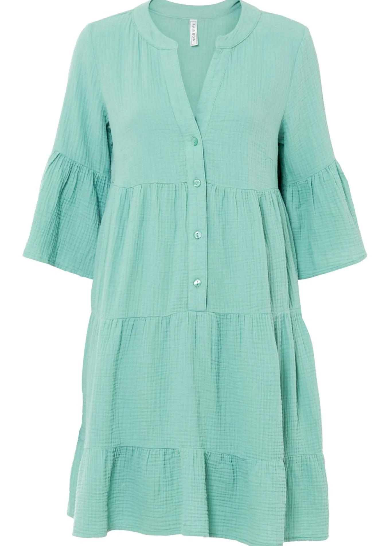 Vestido tipo túnica de muselina