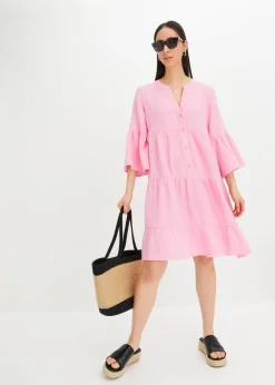 Vestido tipo túnica de muselina