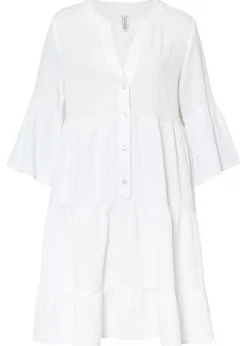 Vestido tipo túnica de muselina
