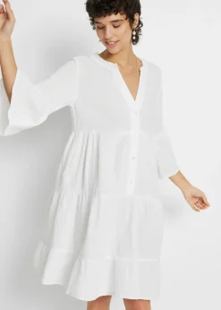 Vestido tipo túnica de muselina