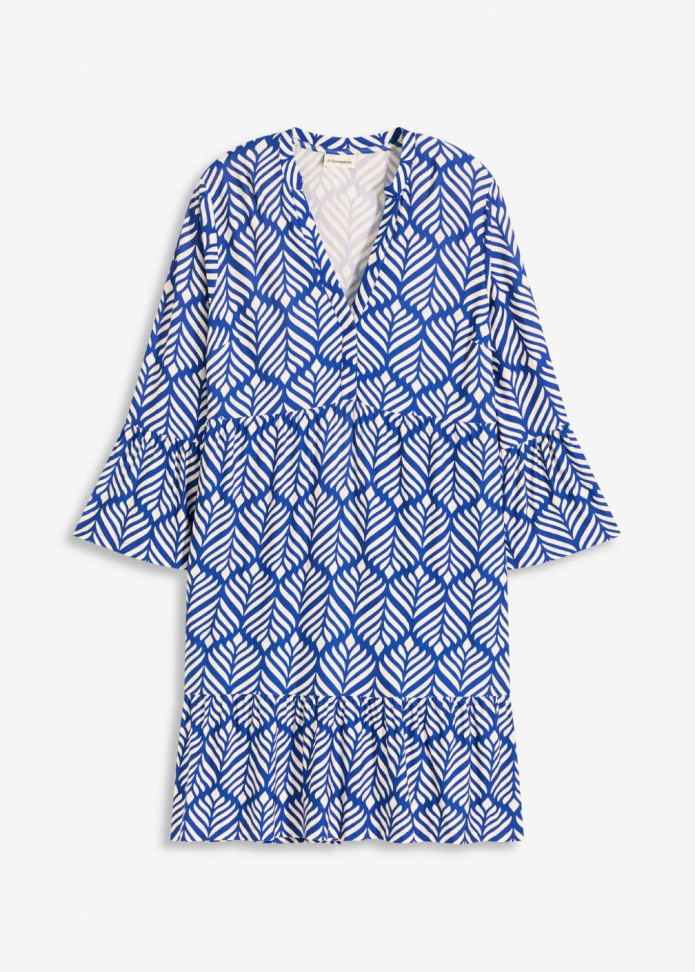 Vestido tipo túnica de punto de mezcla de viscosa suave