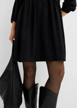 Vestido tipo túnica de viscosa fluida