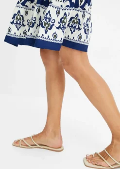 Vestido tipo túnica de viscosa fluida