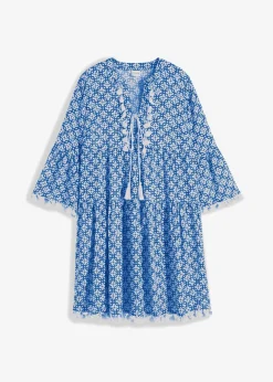 Vestido tipo túnica de viscosa suave
