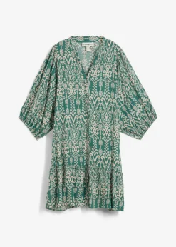 Vestido tipo túnica de viscosa suave